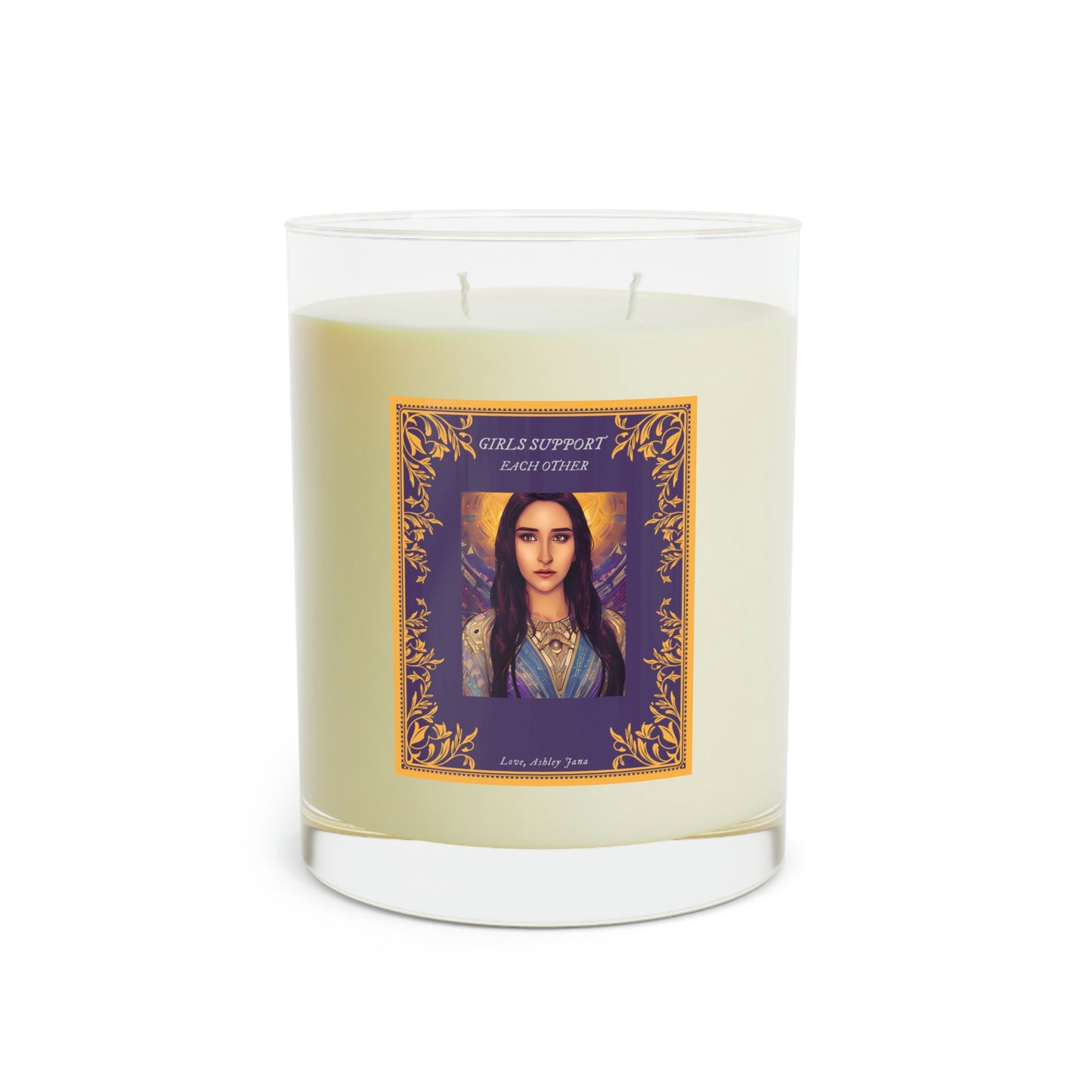 Girls Support Each Other Scented Candle - Full Glass, 11oz